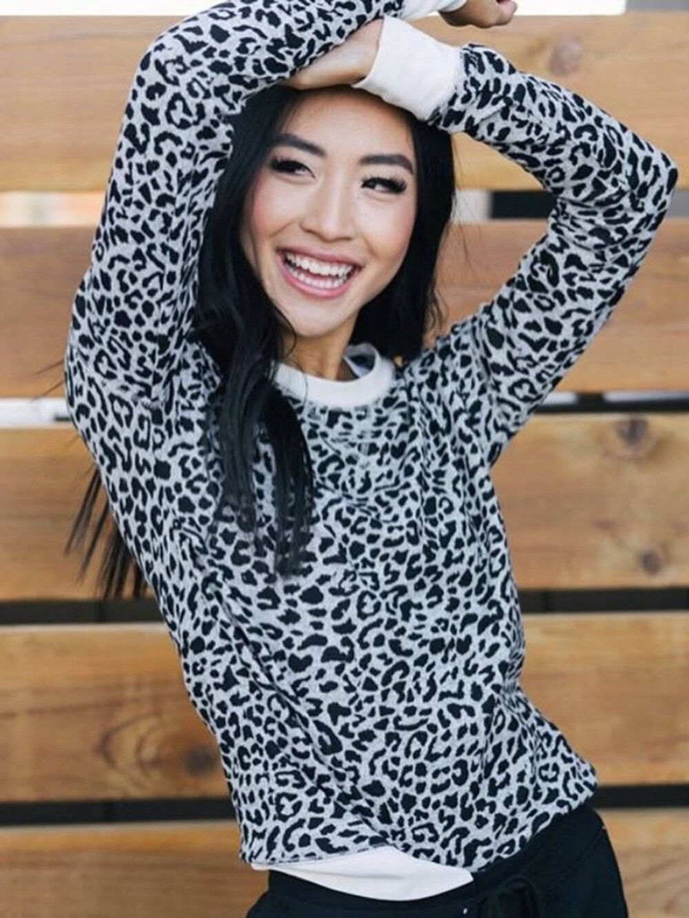 Leopard Sweatshirt - Picture 1 of 3